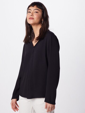 BRUUNS BAZAAR Blouse in Black: front