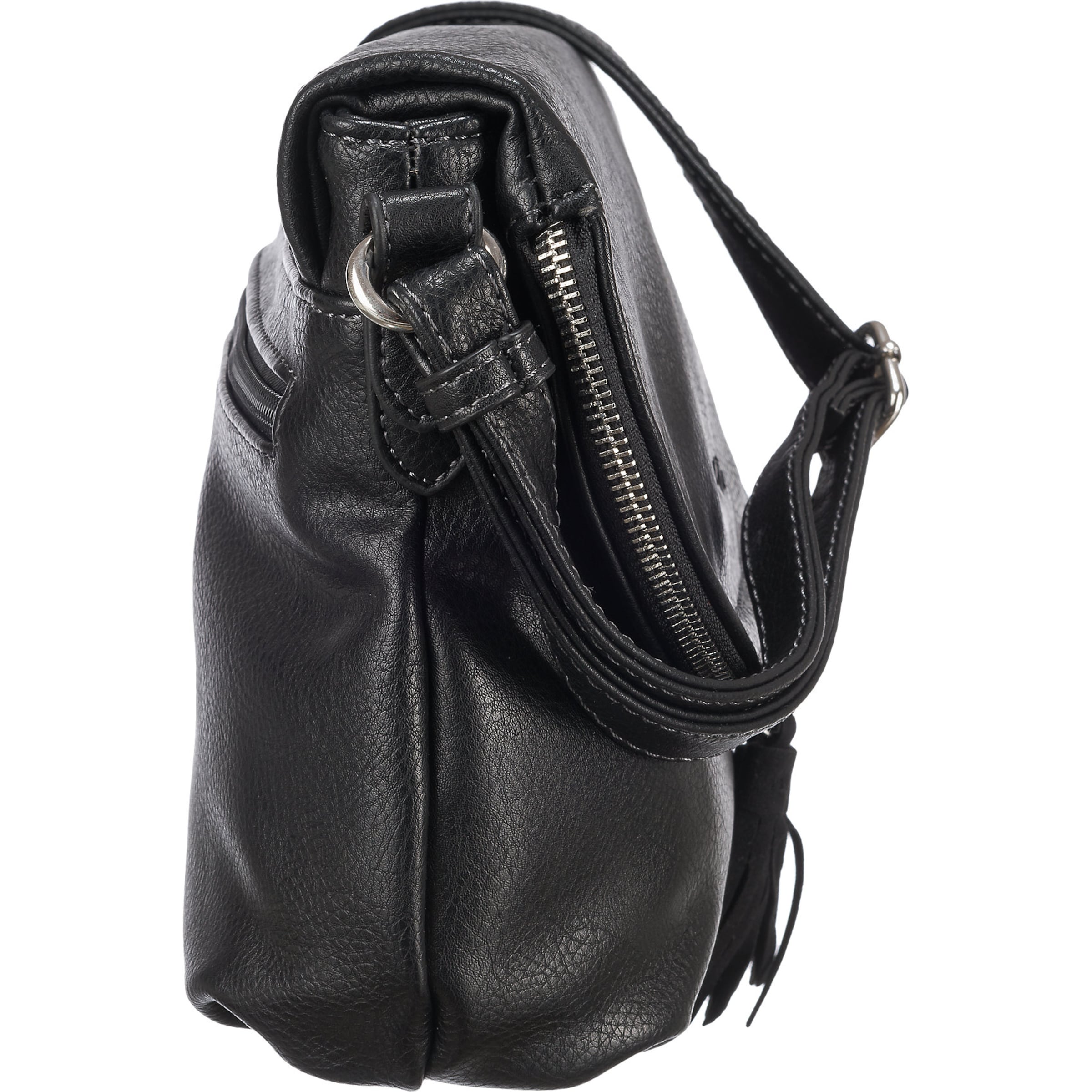 Geantă de umăr 'Lari' de la TOM TAILOR pe negru