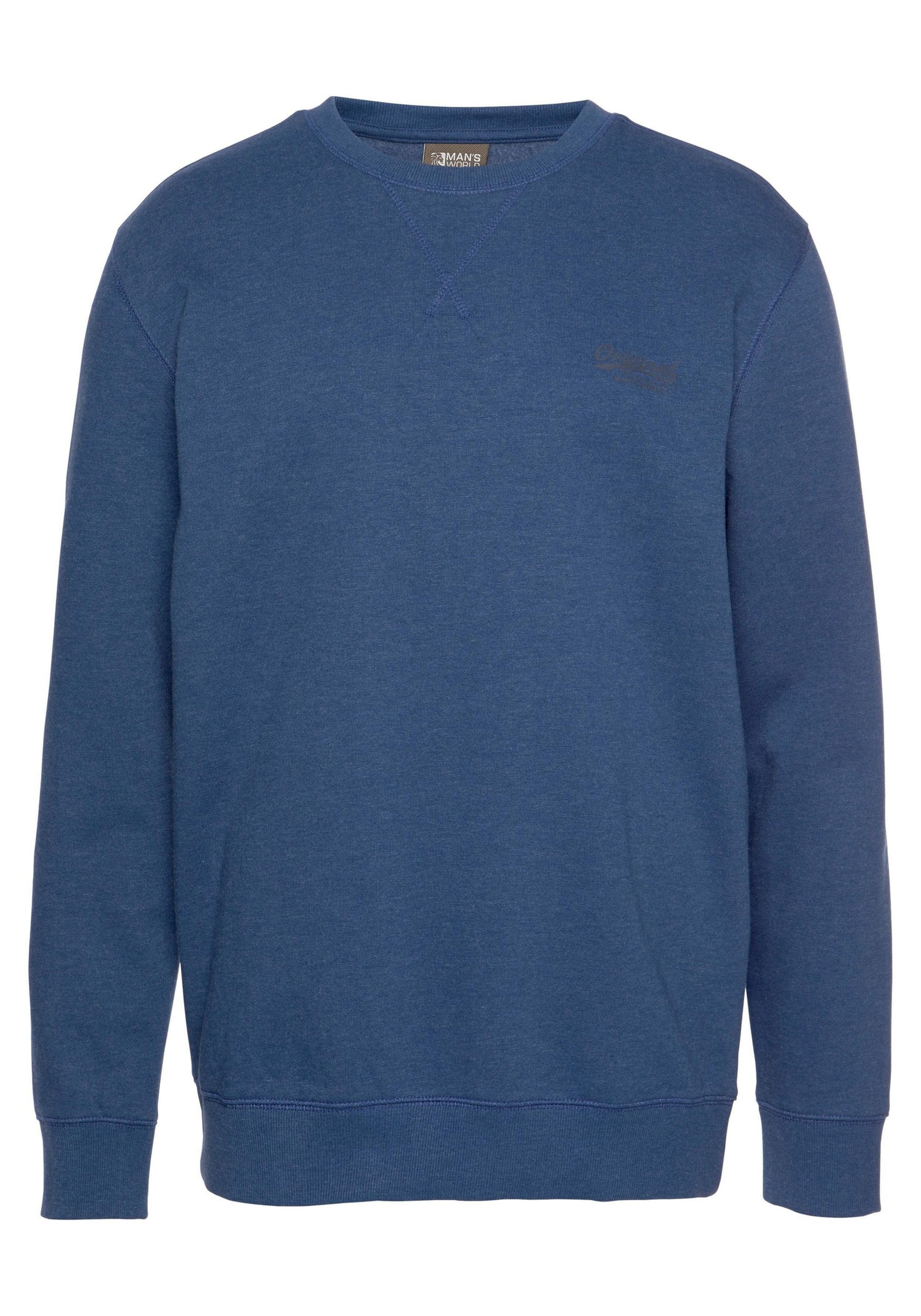 Man's World Sweatshirt in Blau: Vorderseite