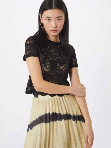 ONLY Blouse 'ONLAlba' in Zwart: voorkant