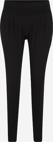 CURARE Yogawear Zwężany krój Spodnie sportowe w kolorze czarny: przód