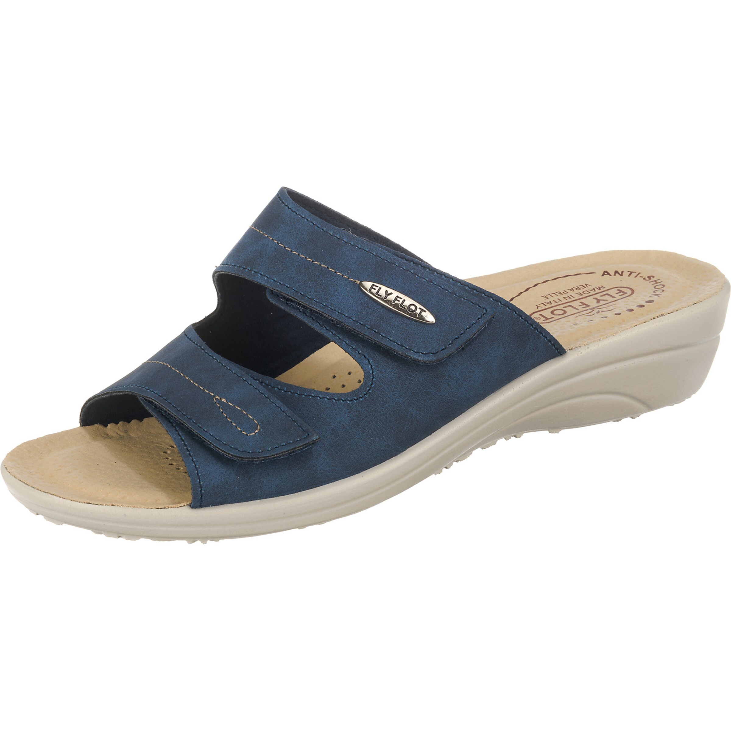 FLY FLOT - Pantoletten in blau