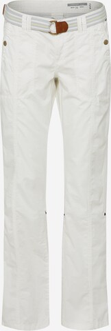 ESPRIT Regular Broek 'New Play' in Wit: voorkant