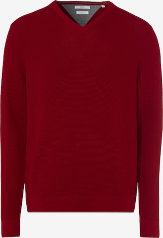 BRAX Sweatshirt 'Vico' in Rot: predná strana