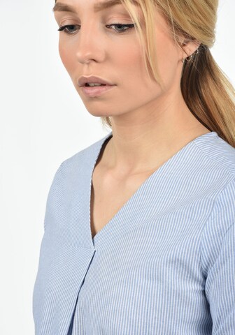 Blend She Blouse 'Stacey' in Blauw