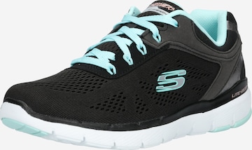 SKECHERS Nizke superge 'Flex Appeal 3.0' | črna barva: sprednja stran