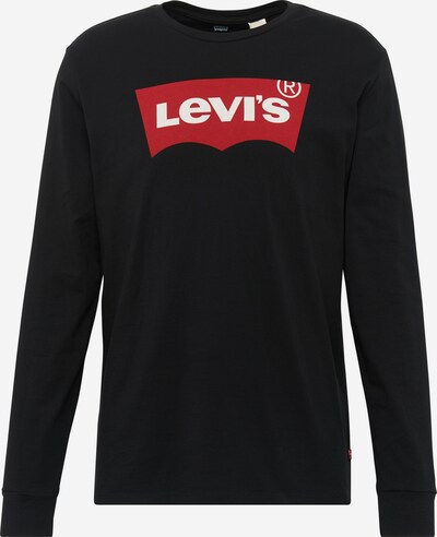LEVI'S ® T-Krekls 'LS Graphic Tee T2', krāsa - sarkans / melns, Preces skats