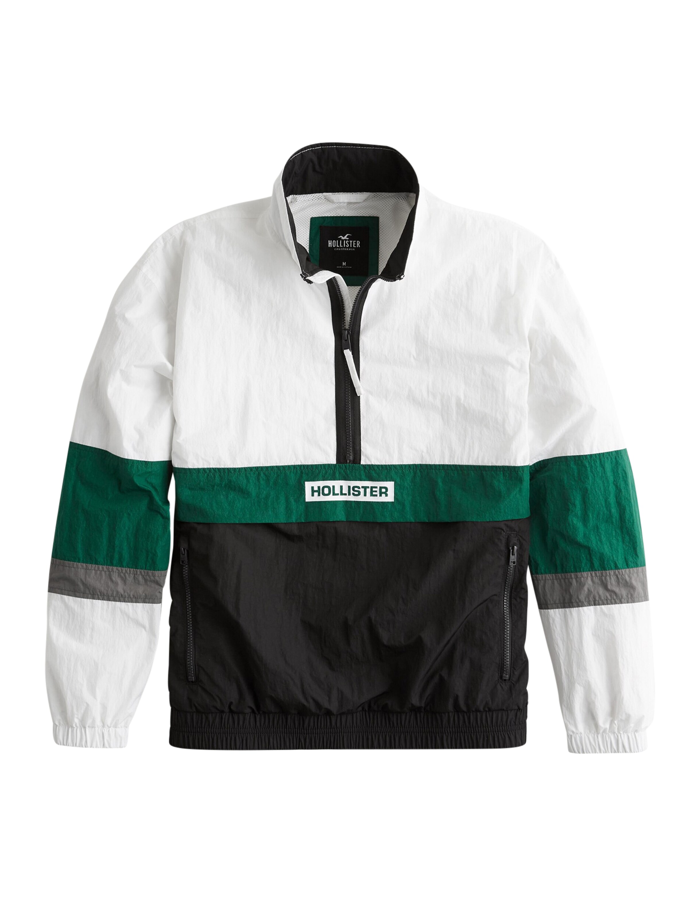 HOLLISTER - Tussenjas in de kleur Groen