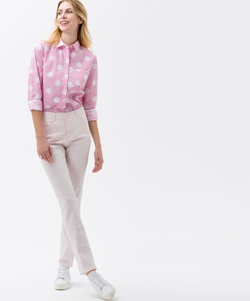 BRAX Bootcut Jeans 'Carola' in Pink