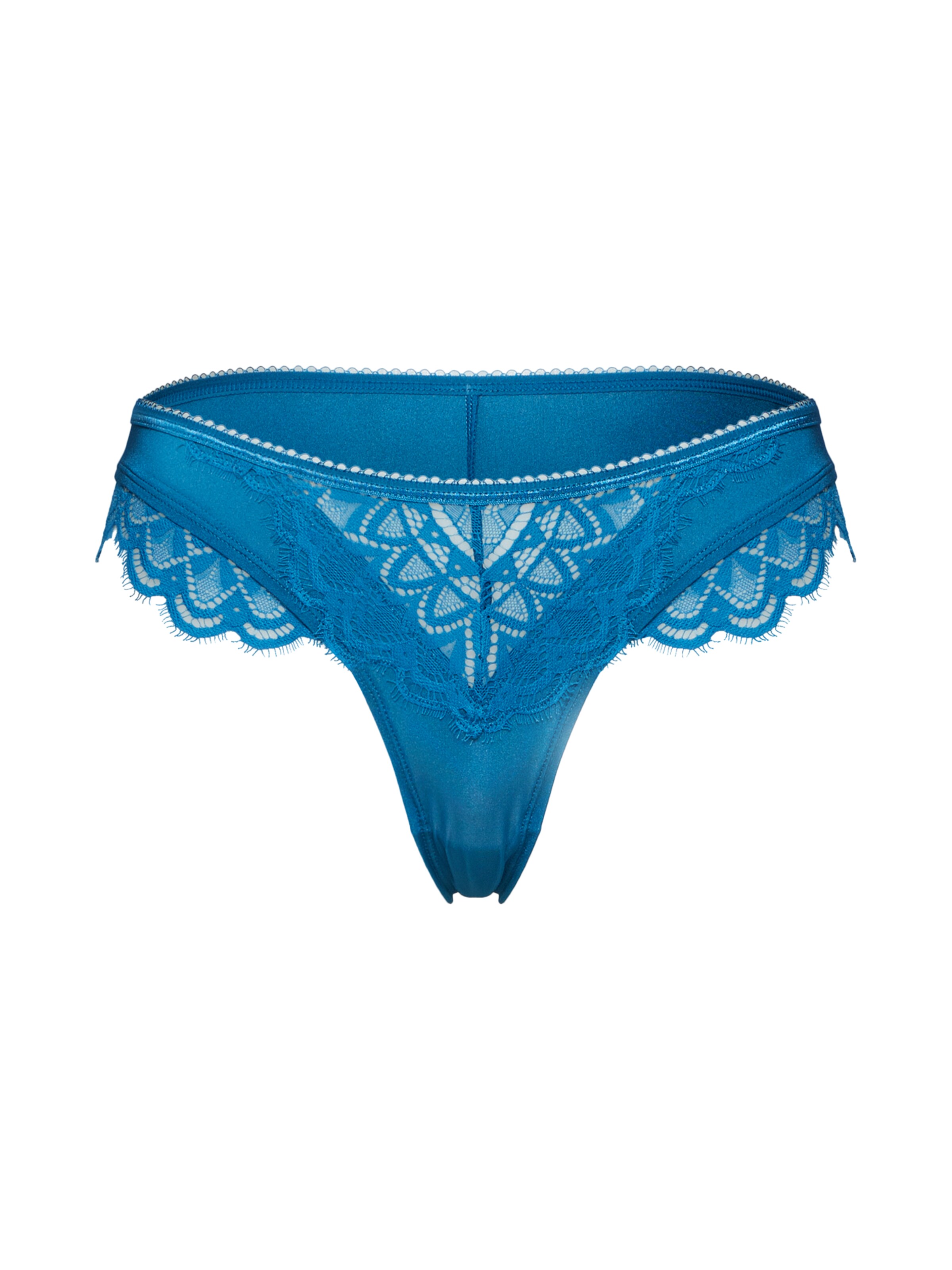 Hunkemöller - Slip 'ariana high leg brasilian' in de kleur Blauw
