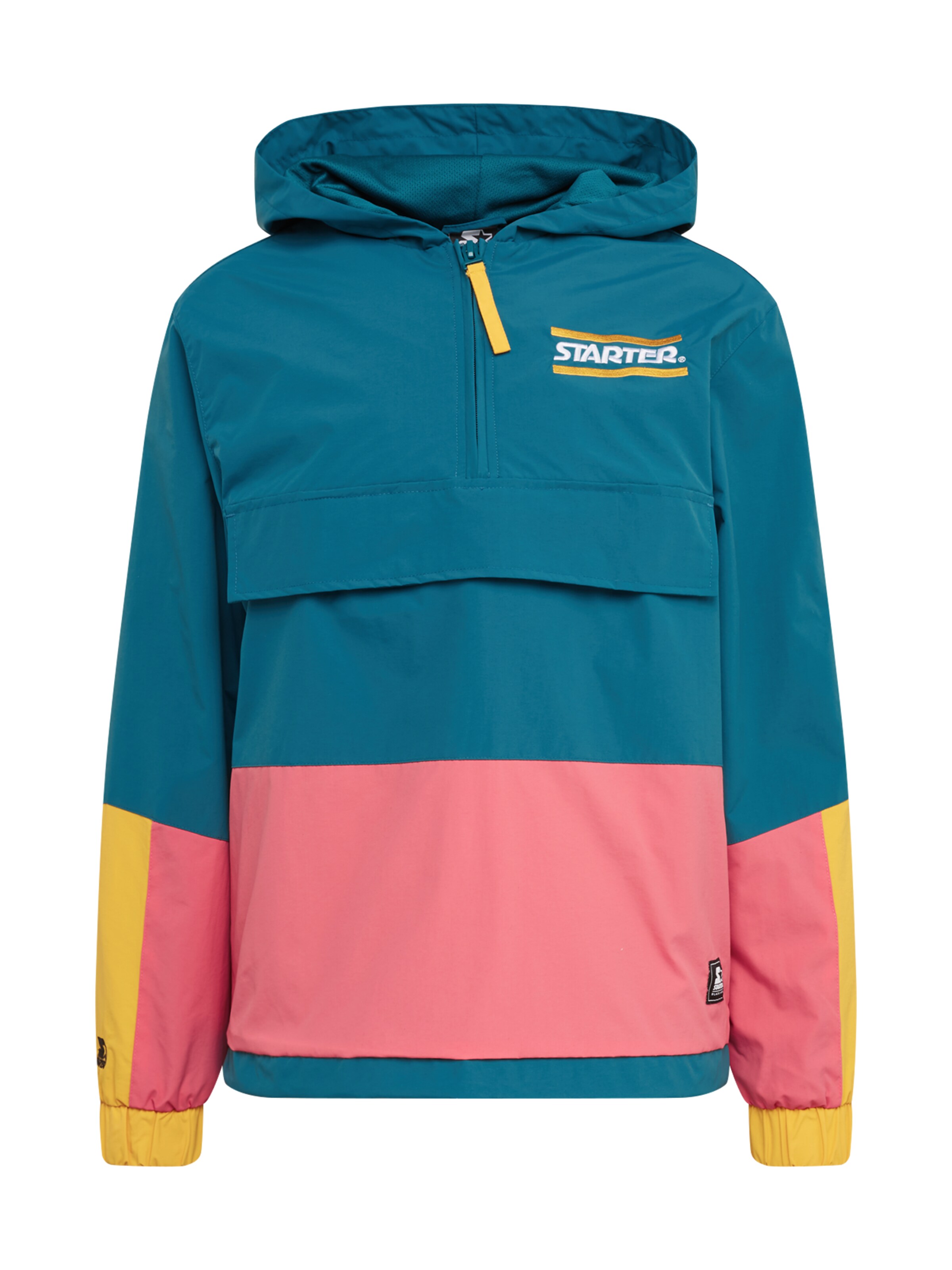 Starter Black Label Regular Fit Jacke in Braun: Vorderseite
