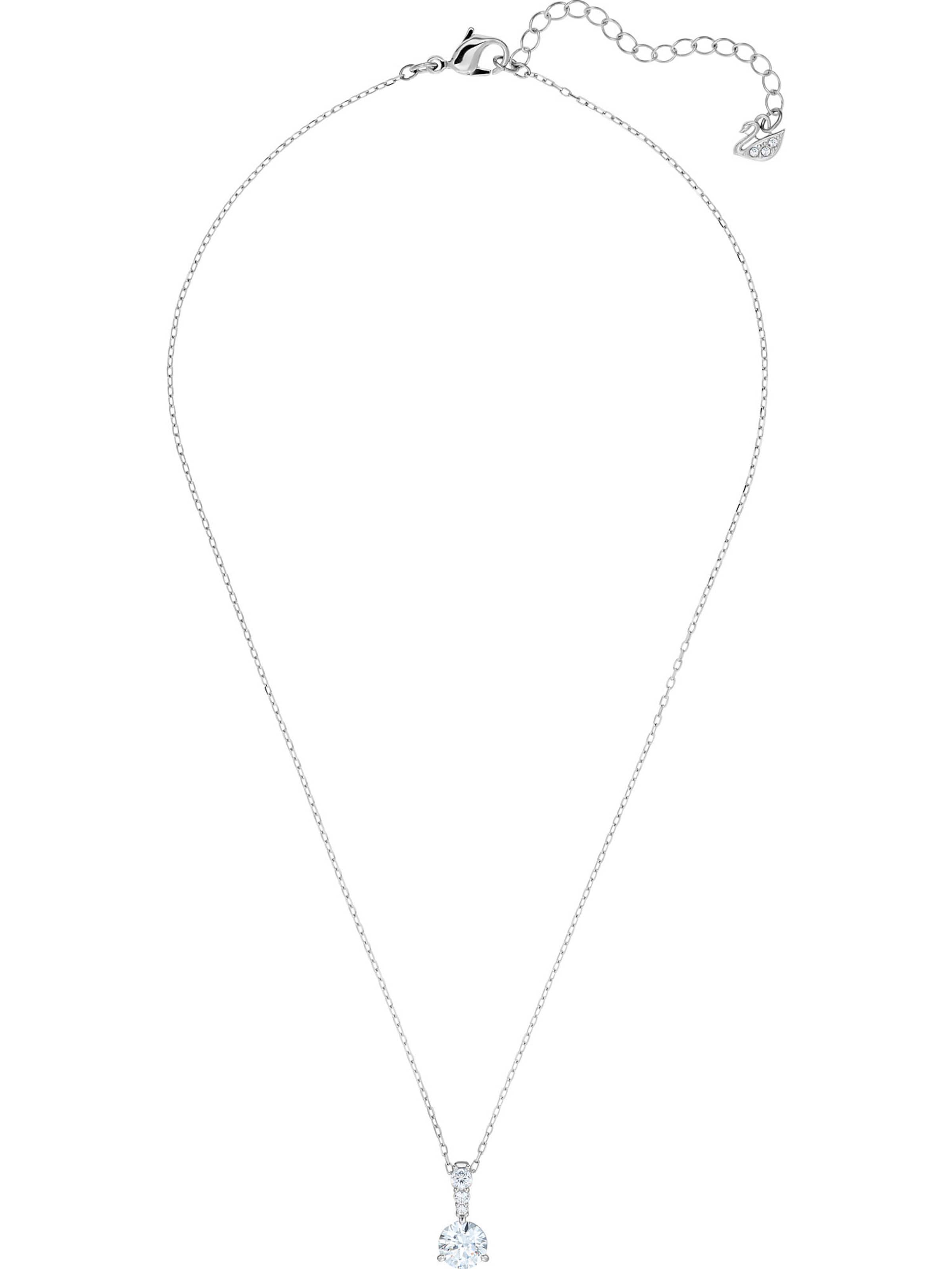 Swarovski Kette 'Stilla' in Silber: Vorderseite