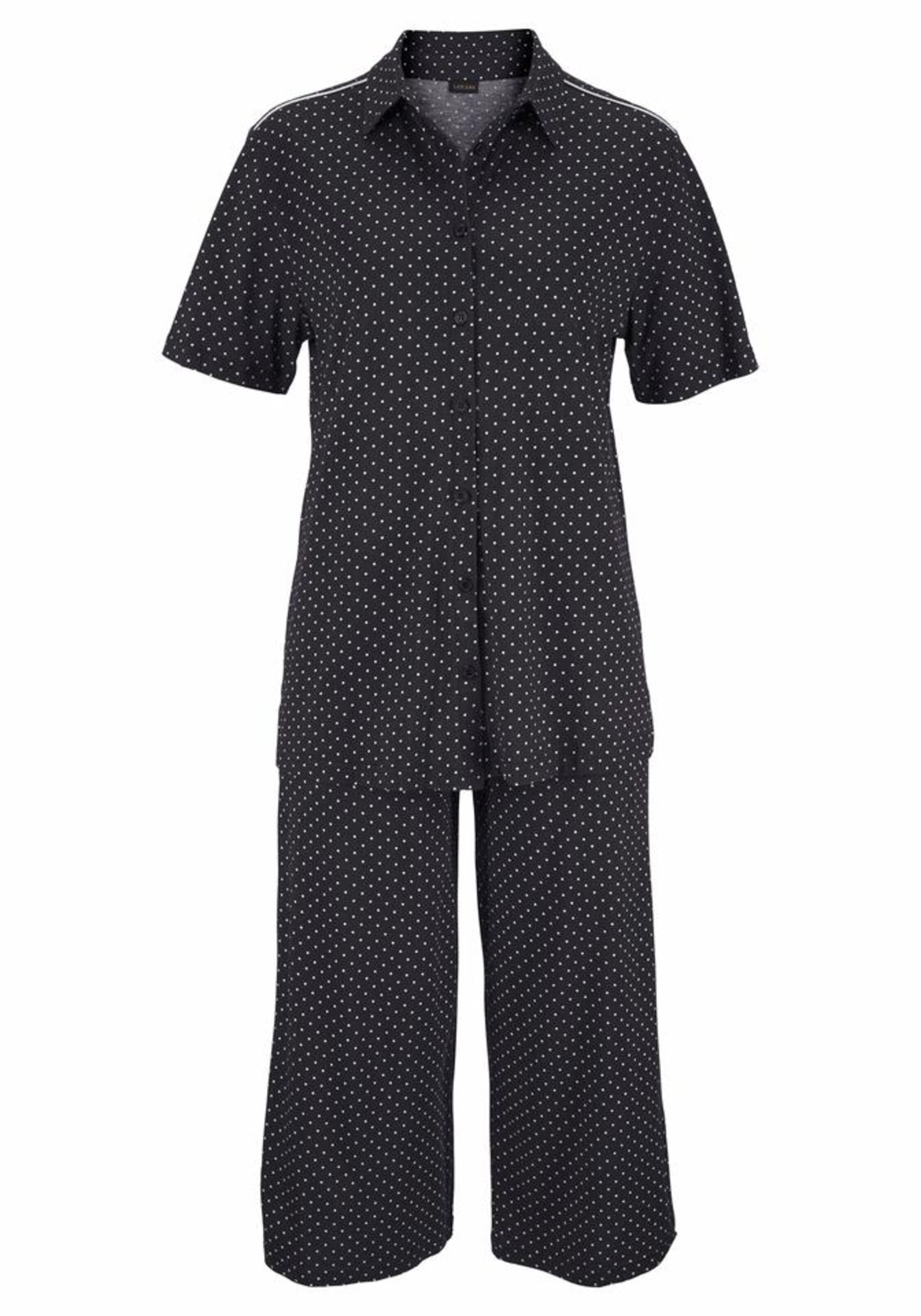 s.Oliver - Pyjama in schwarz