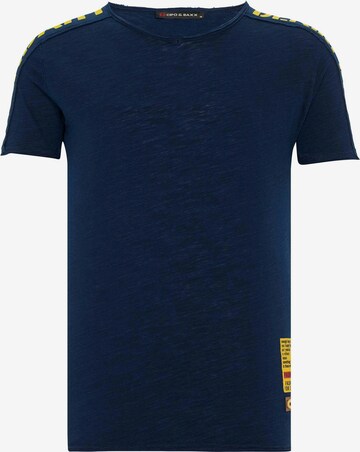 CIPO & BAXX T-Shirt in Blau: predná strana