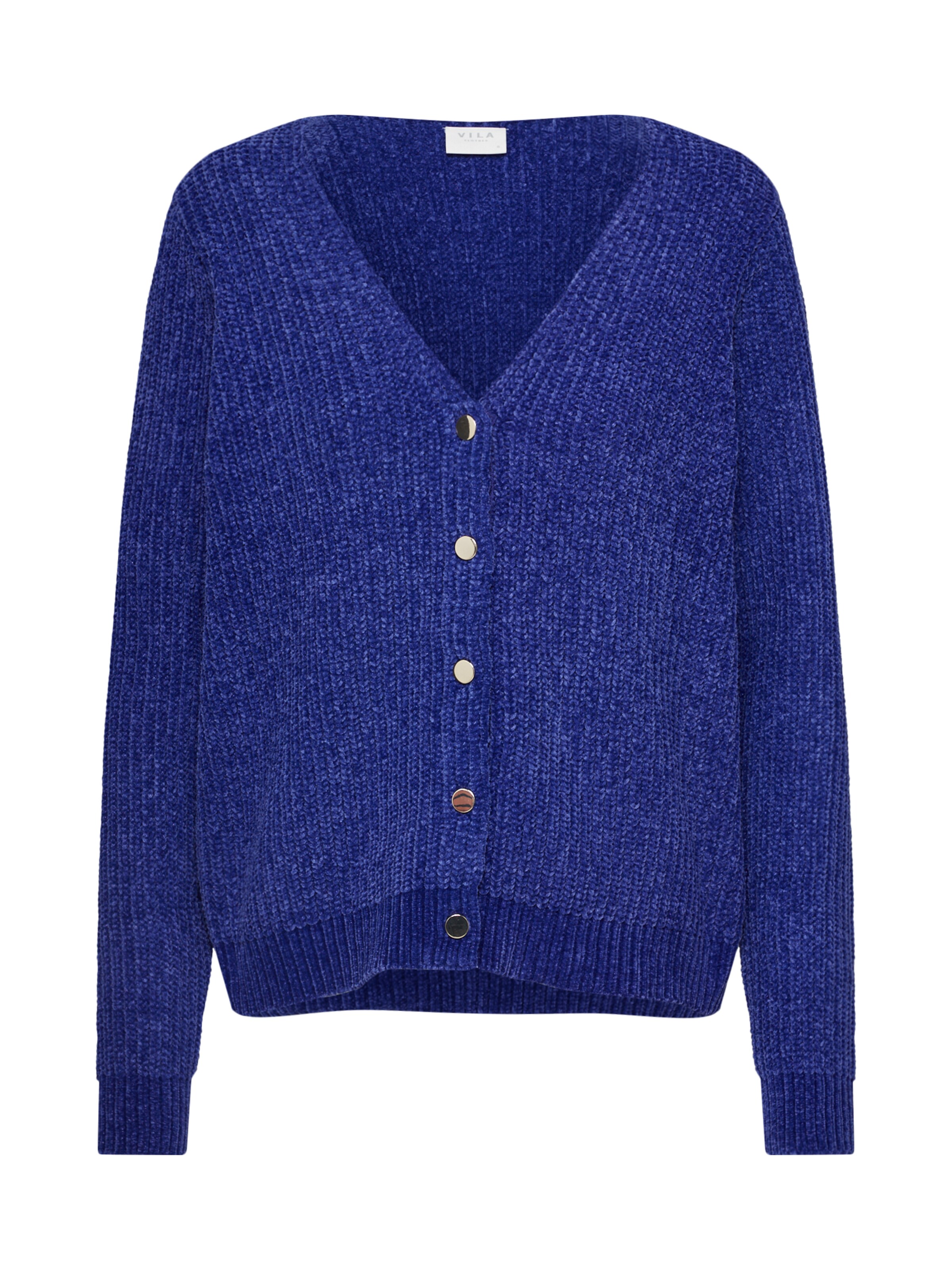 VILA - Gebreid vest in de kleur Blauw