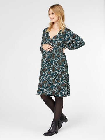 Robe MAMALICIOUS en vert