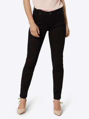 Lee Regular Jeans 'Marion Straight' in Black: front