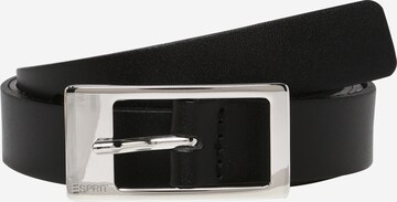 Ceinture 'Gamilla' ESPRIT en noir : devant