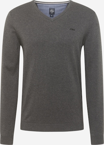 s.Oliver Pullover in Grau: predná strana