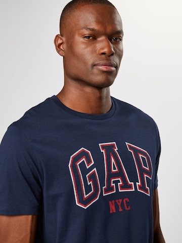 GAP - Camisa 'ARCH' em azul