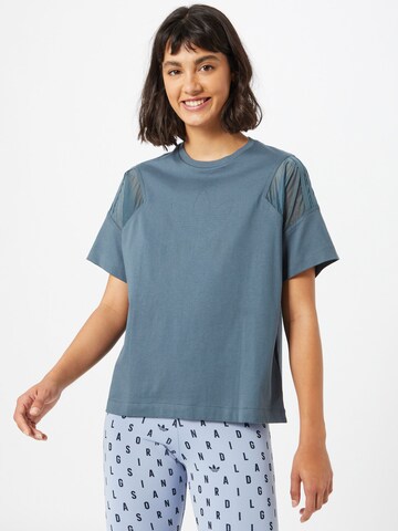 ADIDAS ORIGINALS T-Shirt in Blau: Vorderseite