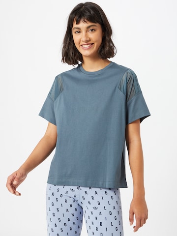 ADIDAS ORIGINALS T-SHIRT in Blau: predná strana