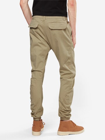 Urban Classics Tapered Trousers in Beige