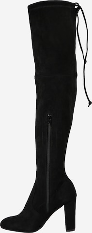 ABOUT YOU Over the Knee Boots 'Liya' in Black: side