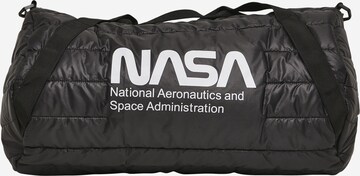 Mister Tee Travel Bag 'NASA' in Black: front