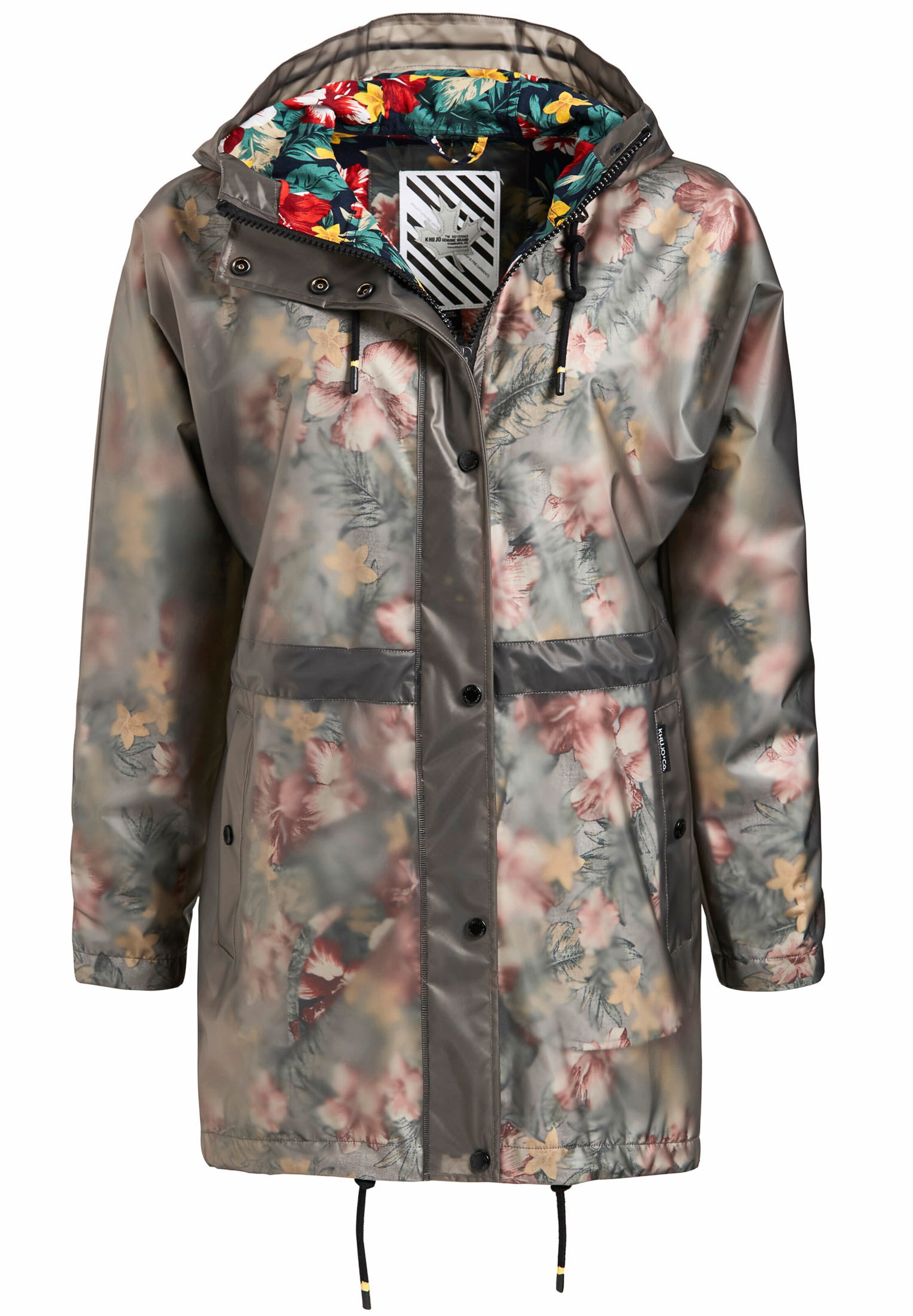 khujo - Functionele mantel 'Iracema' in de kleur Aardetinten