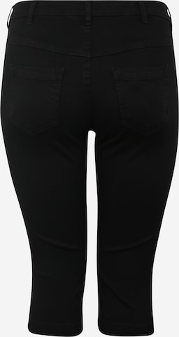 Zizzi Regular Jeans 'Emily' in Black: back