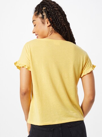 VILA Μπλουζάκι 'Baria' σε κίτρινο
