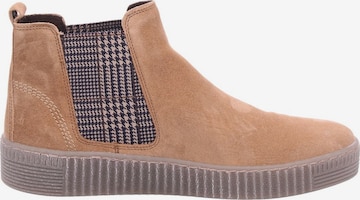 GABOR Chelsea boots in Beige