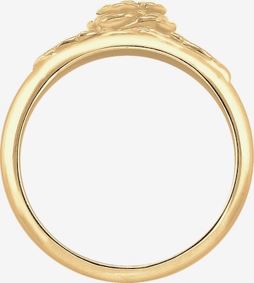 ELLI Ring 'Rose, Vintage' in Goud