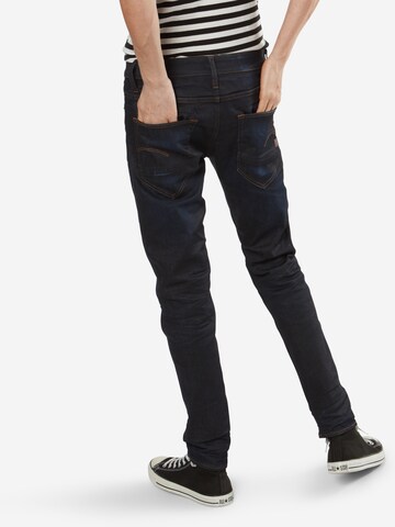 G-Star RAW Slimfit Jeans i blå