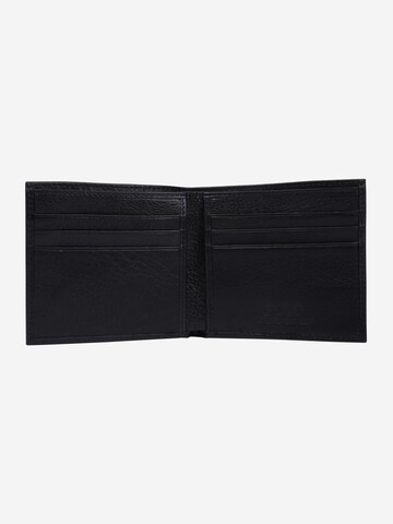 Polo Ralph Lauren Portemonnee 'PEBBLE BILLFOLD' in Zwart: bovenkant
