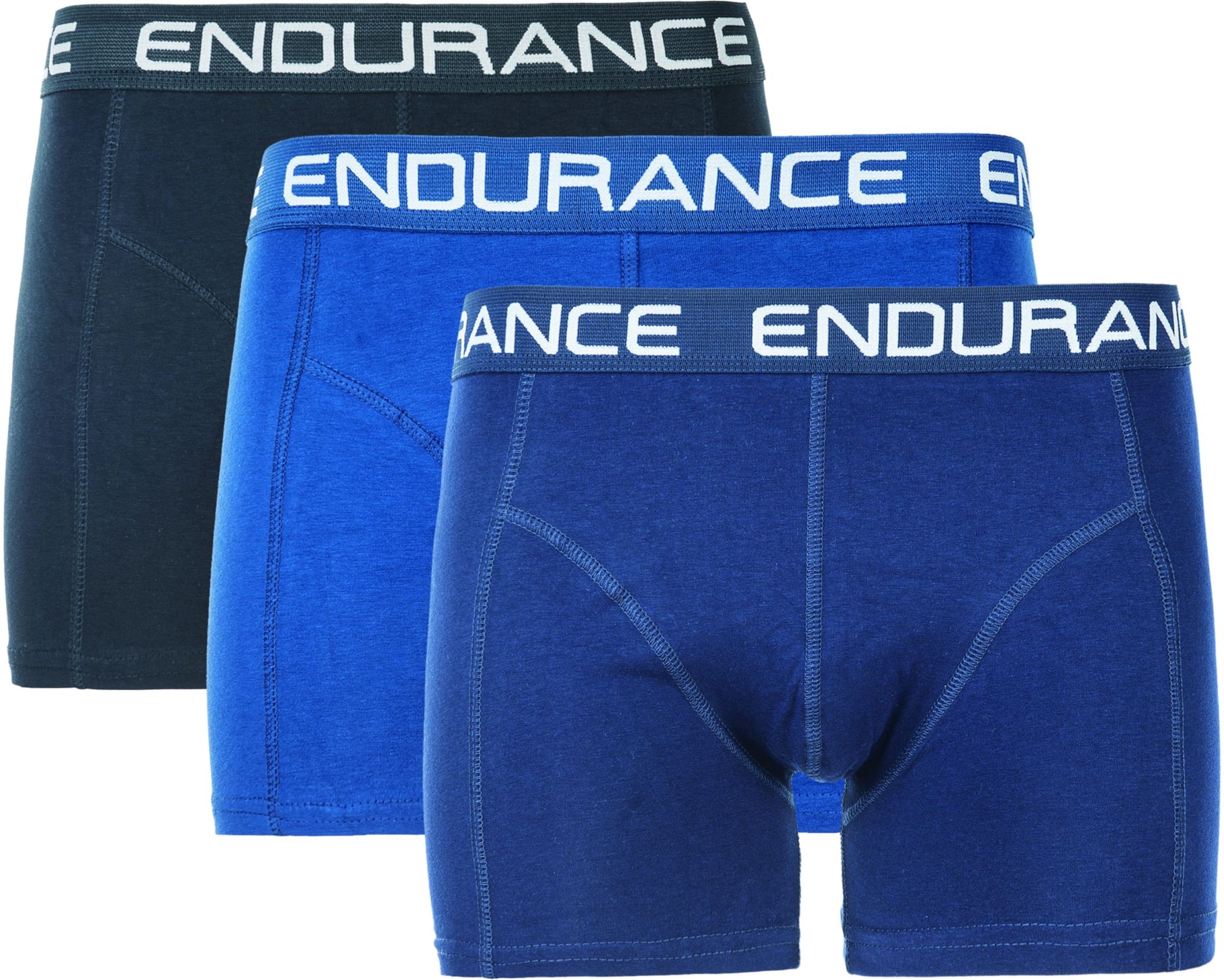 ENDURANCE Sportunterhose 'Burke' in Blau: Vorderseite