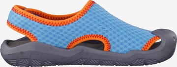 Crocs Open schoenen 'Schriftwater' in Blauw