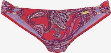 LASCANA LASCANA Bikini-Hose »Boho« in Rot: front