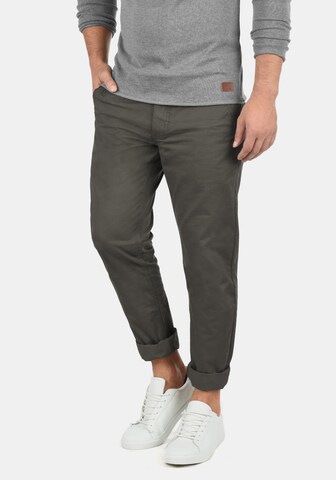 BLEND Regular Chino Pants 'Tromp' in Grey: front