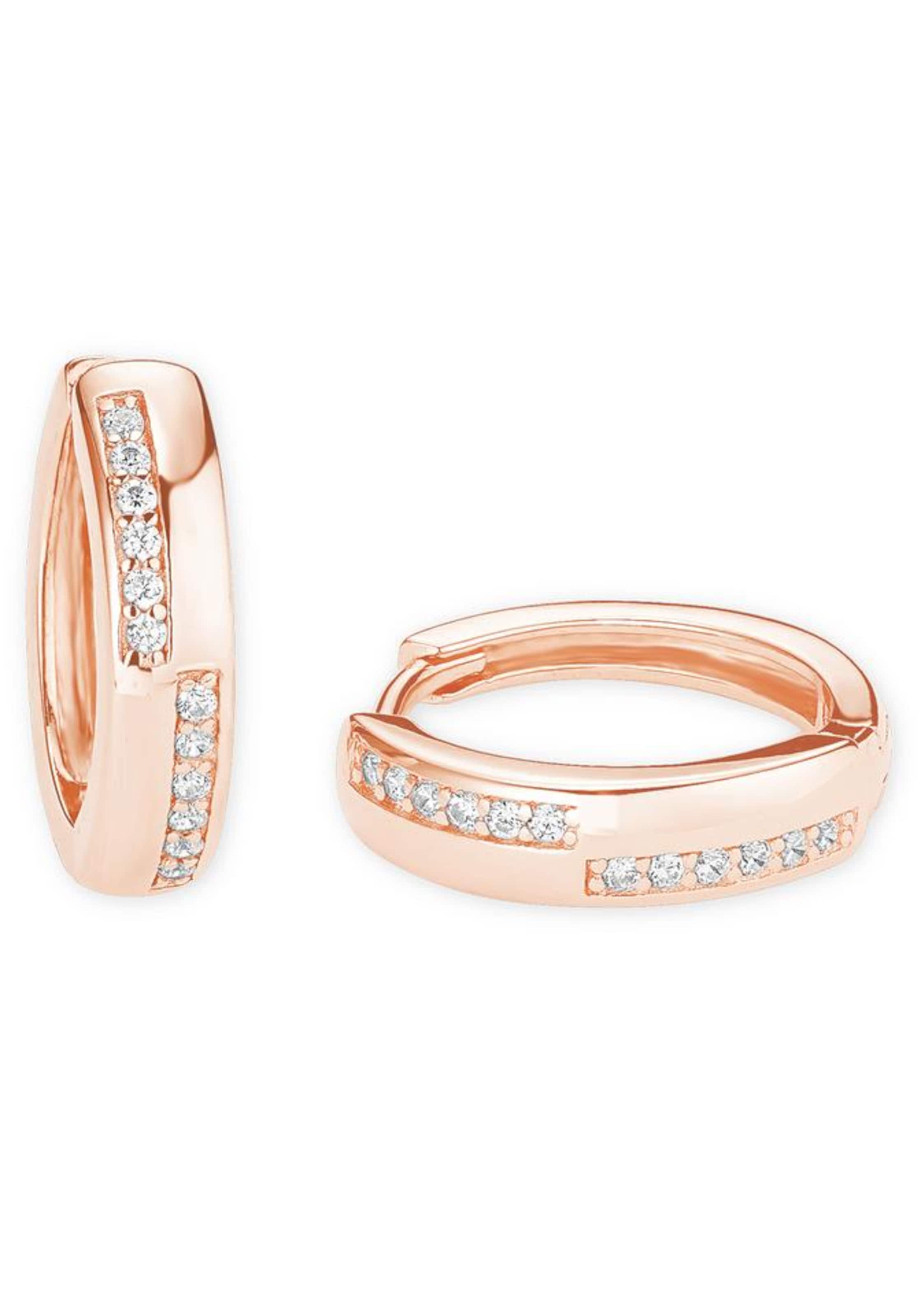 AMOR Earrings in Gold: front