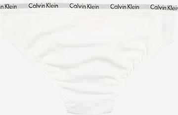 Calvin Klein Underwear Slip aus Baumwolle im 2er-Pack in Schwarz: zadná strana