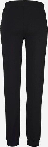 LASCANA Tapered Pants in Black