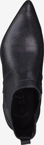 s.Oliver Chelsea Boots in Schwarz