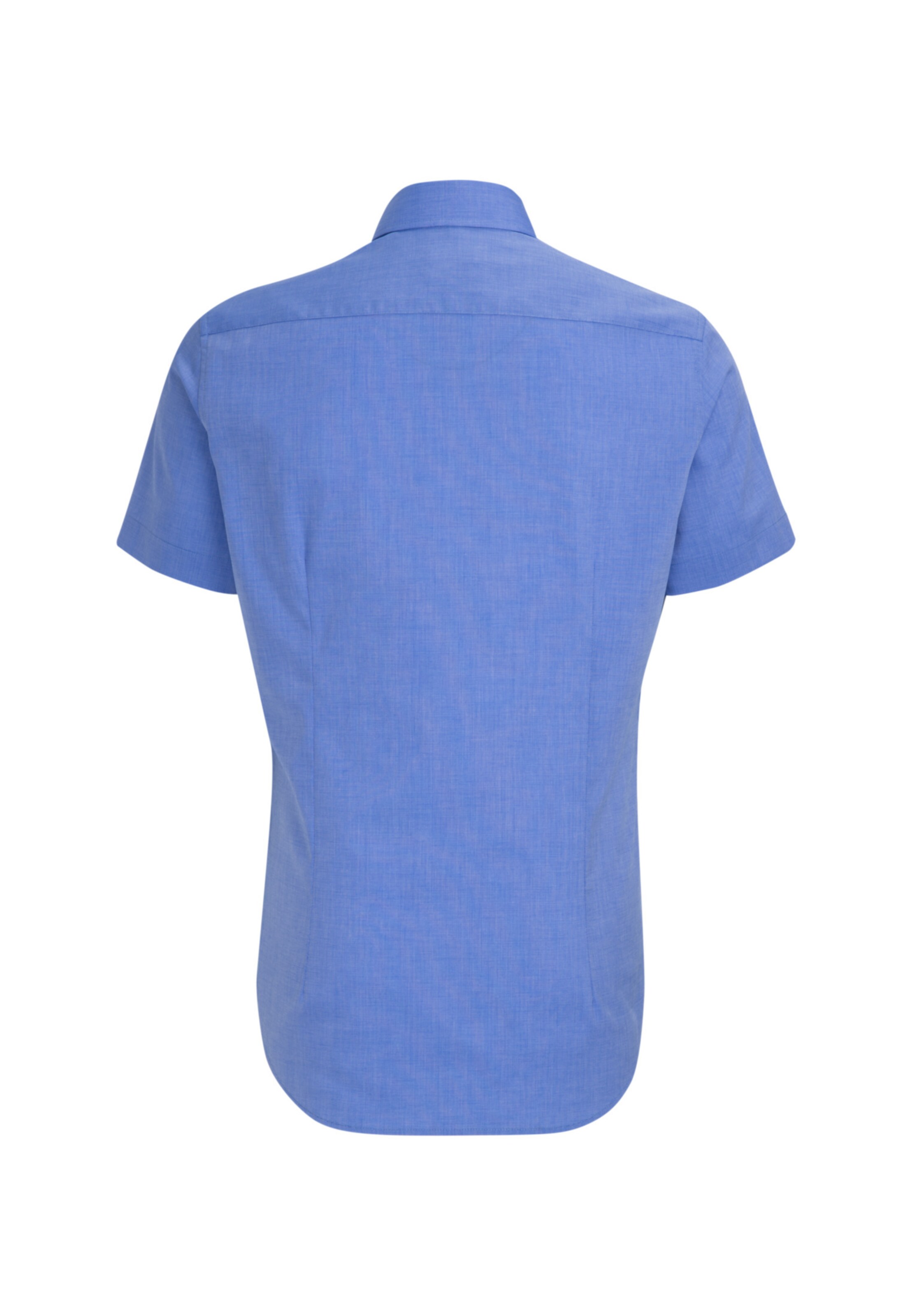 SEIDENSTICKER Slim fit Button Up Shirt in Blue