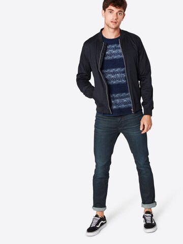 Coupe slim Jean 'Tim' JACK & JONES en bleu