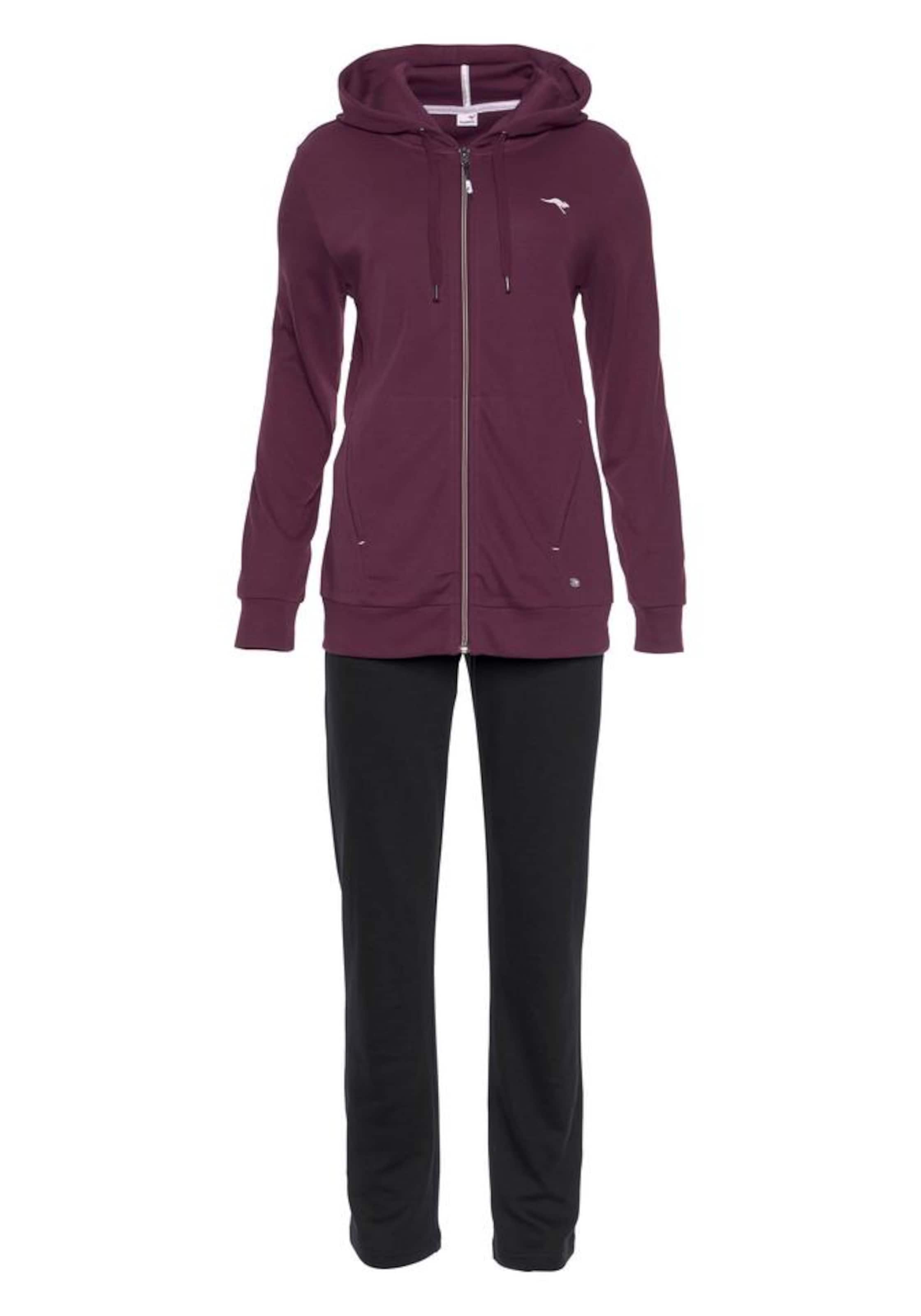 KangaROOS Jogginganzug in Lila: Vorderseite