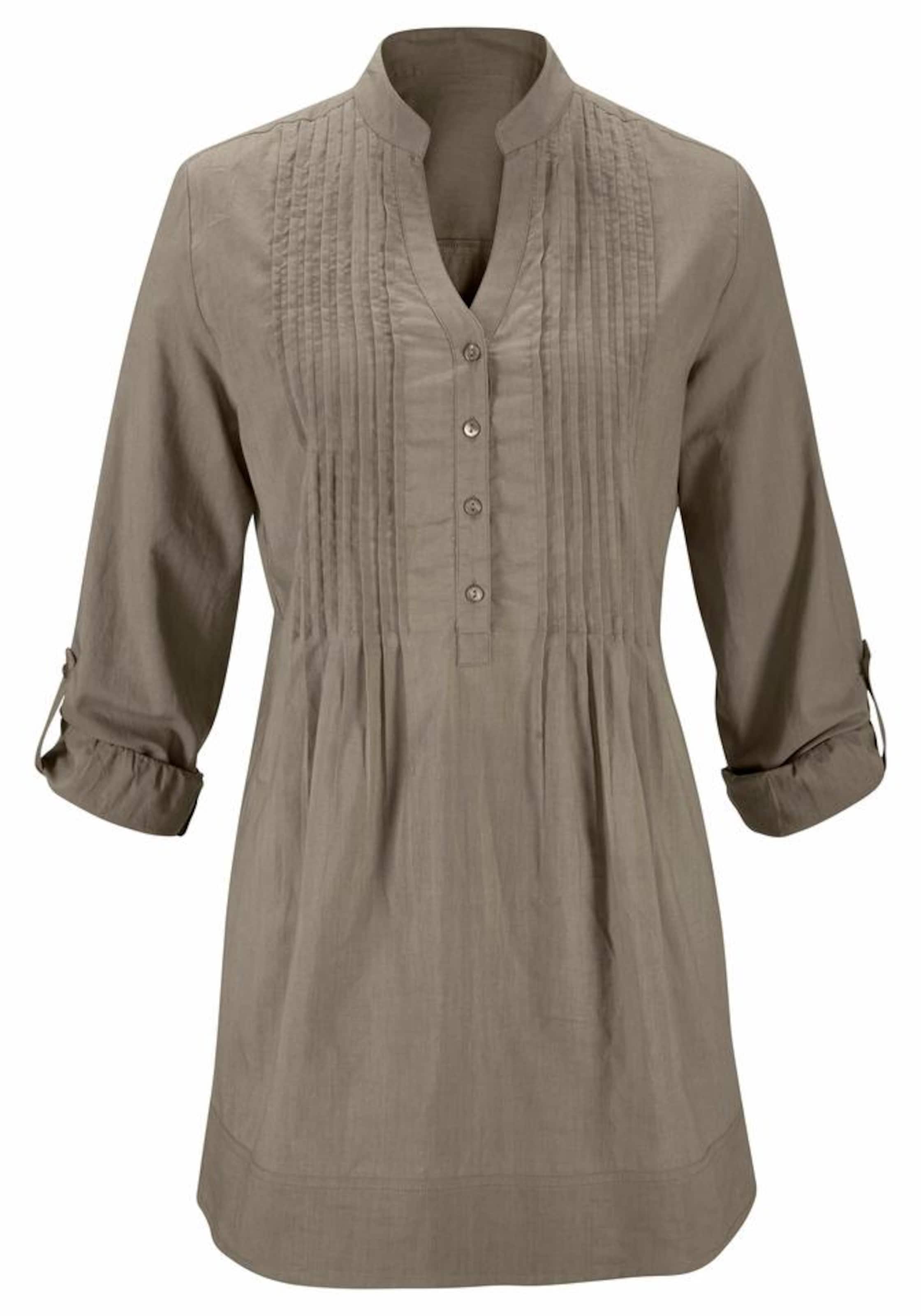 CHEER Longbluse in Grün: Vorderseite