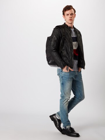 JACK & JONES Kurtka przejściowa 'Richard' w kolorze czarny