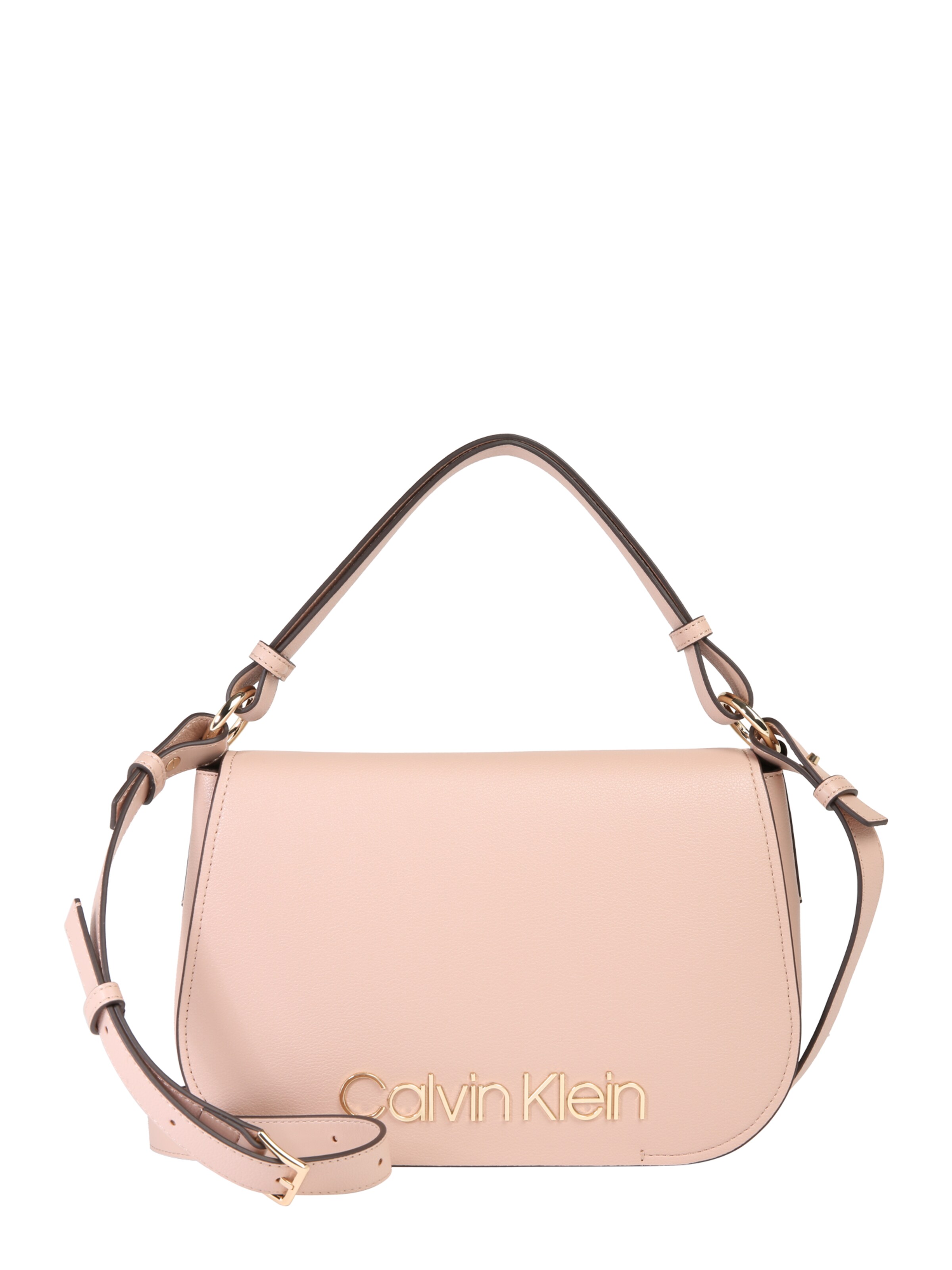 Calvin Klein - Handtas 'Dressed Up Satchel' in de kleur Nude